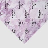 Papier Mousseline Marbre Violet Foncé Doux (Détail)