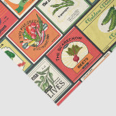 Papier Mousseline Marchandises en conserve vintages - étiquettes de (Détail)