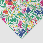 Papier Mousseline Marché aux fleurs (Détail)