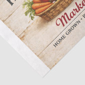 Papier Mousseline Marché de légumes (Détail)