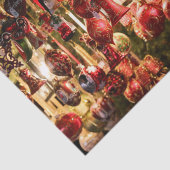 Papier Mousseline Marché de Noël (Détail)