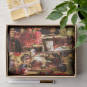 Papier Mousseline Marché de Noël (Cadeau)
