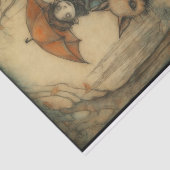Papier Mousseline Marcher avec un Fox (Détail)