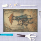 Papier Mousseline Marcher avec un Fox (Artisanat)