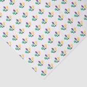 Papier Mousseline Mardi gras (Détail)