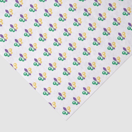 Papier Mousseline Mardi gras (Détail)