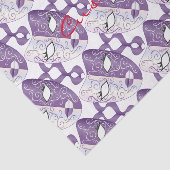 Papier Mousseline Mardi Gras Masque Thunder_Cove (Détail)