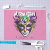 Papier Mousseline Mardi Gras Masque Thunder_Cove (Artisanat)