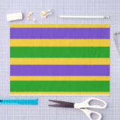 Papier Mousseline Mardi Gras Stripes (Artisanat)