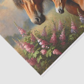 Papier Mousseline Mare de baie avec un fol Fleur sauvage découpage (Détail)