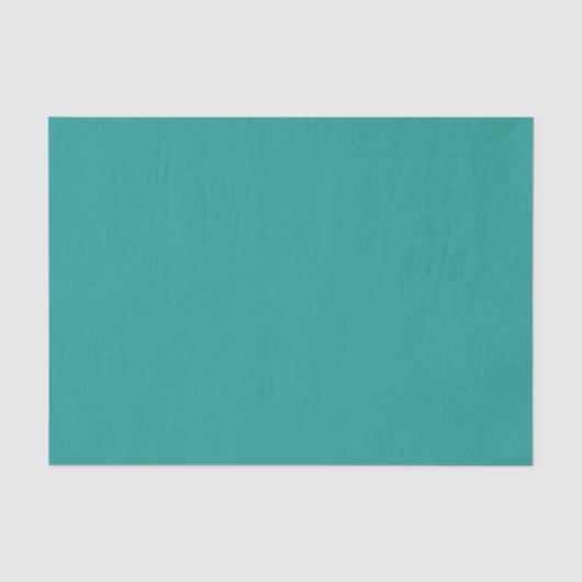 Papier Mousseline Marée de marée Turquoise saturée bleue verte solid (Recto)