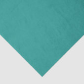 Papier Mousseline Marée de marée Turquoise saturée bleue verte solid (Détail)