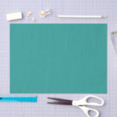 Papier Mousseline Marée de marée Turquoise saturée bleue verte solid (Artisanat)