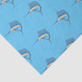 Papier Mousseline Marée de plaisance de l'espadon (Détail)