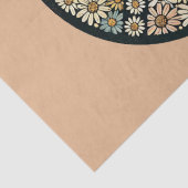 Papier Mousseline Marguerite des signes de paix (Détail)