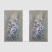 Papier Mousseline Marguerites blanches DBL (Recto)