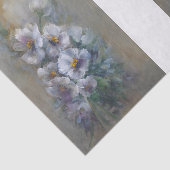 Papier Mousseline Marguerites blanches DBL (Détail)