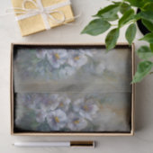 Papier Mousseline Marguerites blanches DBL (Cadeau)
