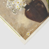 Papier Mousseline Marguerites dans un vase, Paul Fisher Découpage (Détail)