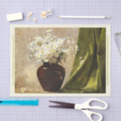Papier Mousseline Marguerites dans un vase, Paul Fisher Découpage (Artisanat)