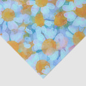 Papier Mousseline Marguerites et dentelles (Détail)