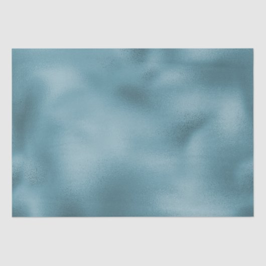 Papier Mousseline Mariage Bleu sarcelle   (Recto)