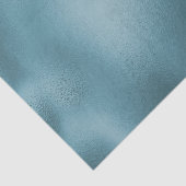 Papier Mousseline Mariage bleu turquoise (Détail)