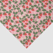 Papier Mousseline Mariage Bohème Vintage Rose Été (Détail)