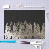 Papier Mousseline Mariage Champêtre Arbre de Noël Doré & Noir (Artisanat)