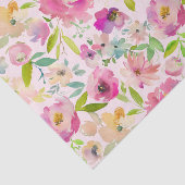 Papier Mousseline Mariage d'aquarelle rose pâle et rose pâle (Détail)