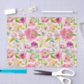 Papier Mousseline Mariage d'aquarelle rose pâle et rose pâle (Artisanat)