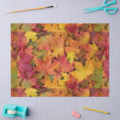 Papier Mousseline Mariage d'automne Feuilles d'automne Photo Brun Or (Artisanat)