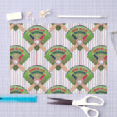Papier Mousseline Mariage de base-ball 4-TISSUE WRAP (Artisanat)
