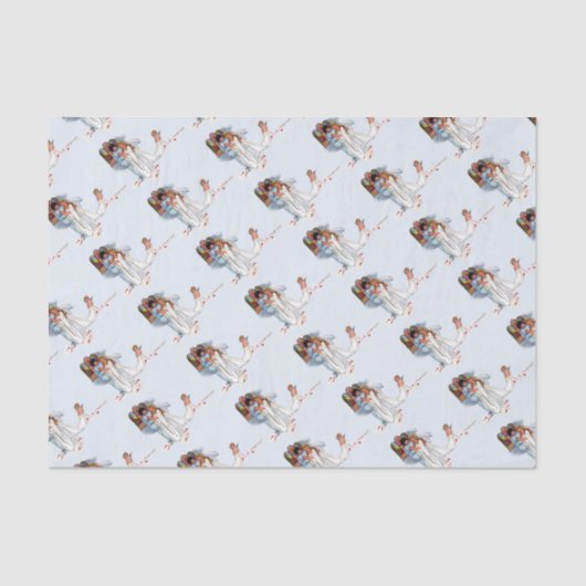 Papier Mousseline mariage de conte de fées (Recto)