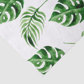 Papier Mousseline Mariage de destination de palme tropicale (Détail)