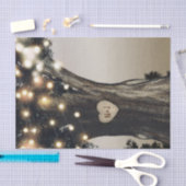 Papier Mousseline Mariage de grange moderne arbre de campagne rustiq (Artisanat)