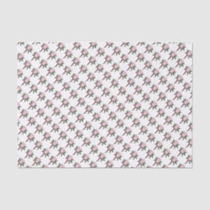 Papier Mousseline Mariage de la chambre rose Boutonniere Fleur Tissu