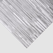 Papier Mousseline Mariage de rayures argentées Glam (Détail)
