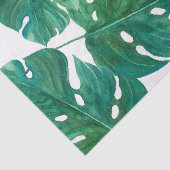 Papier Mousseline Mariage d'été tropical à Hawaii avec feuilles de p (Détail)