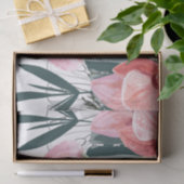 Papier Mousseline Mariage d'orchidée florale tropicale (Cadeau)