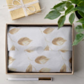 Papier Mousseline Mariage Feuille Chic Gold (Cadeau)