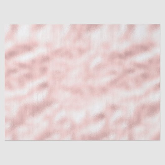 Papier Mousseline Mariage Fille Glamour Rose (Recto)