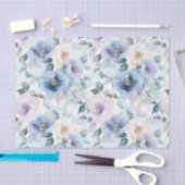 Papier Mousseline Mariage Fleurs Lavande Jolies Romantiques (Artisanat)