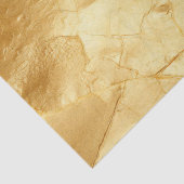 Papier Mousseline Mariage glam or jaune chic (Détail)