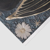Papier Mousseline Mariage gothique Squelette Sirène Découpage du crâ (Détail)