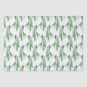 Papier Mousseline Mariage Green Gold Eucalyptus Glitz