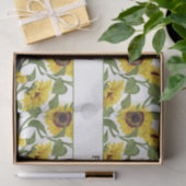 Papier Mousseline Mariage Happy Tears Tournesol (Cadeau)