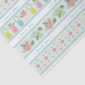 Papier Mousseline Mariage Mason Jar (Détail)