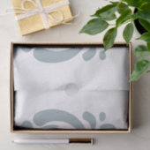 Papier Mousseline Mariage nautique moderne (Cadeau)