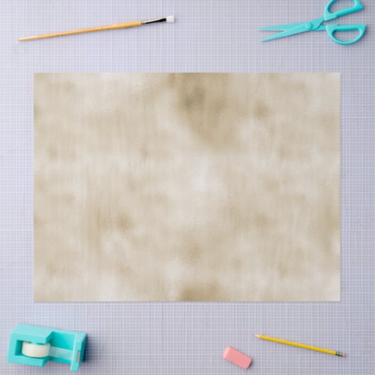 Papier Mousseline Mariage Pailleur d'Or Champagne (Artisanat)